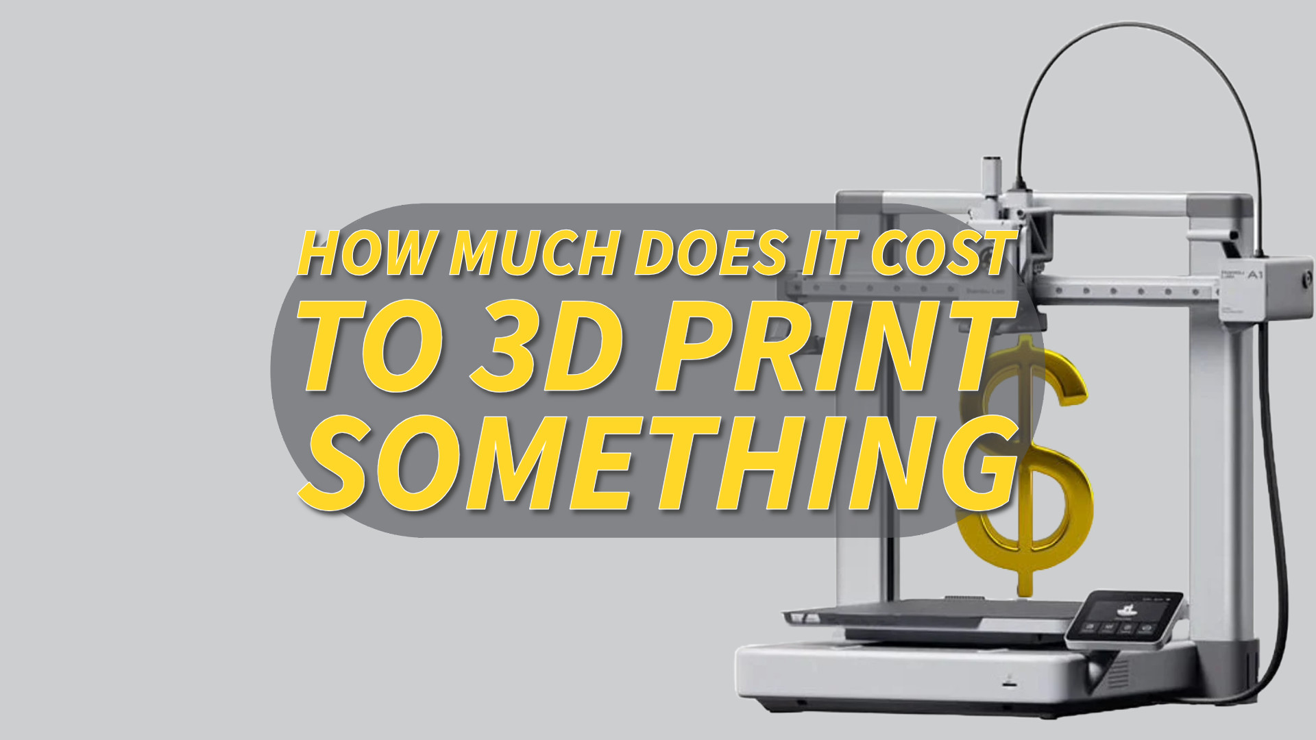 How Much Does It Cost to 3D Print Something (2024)?