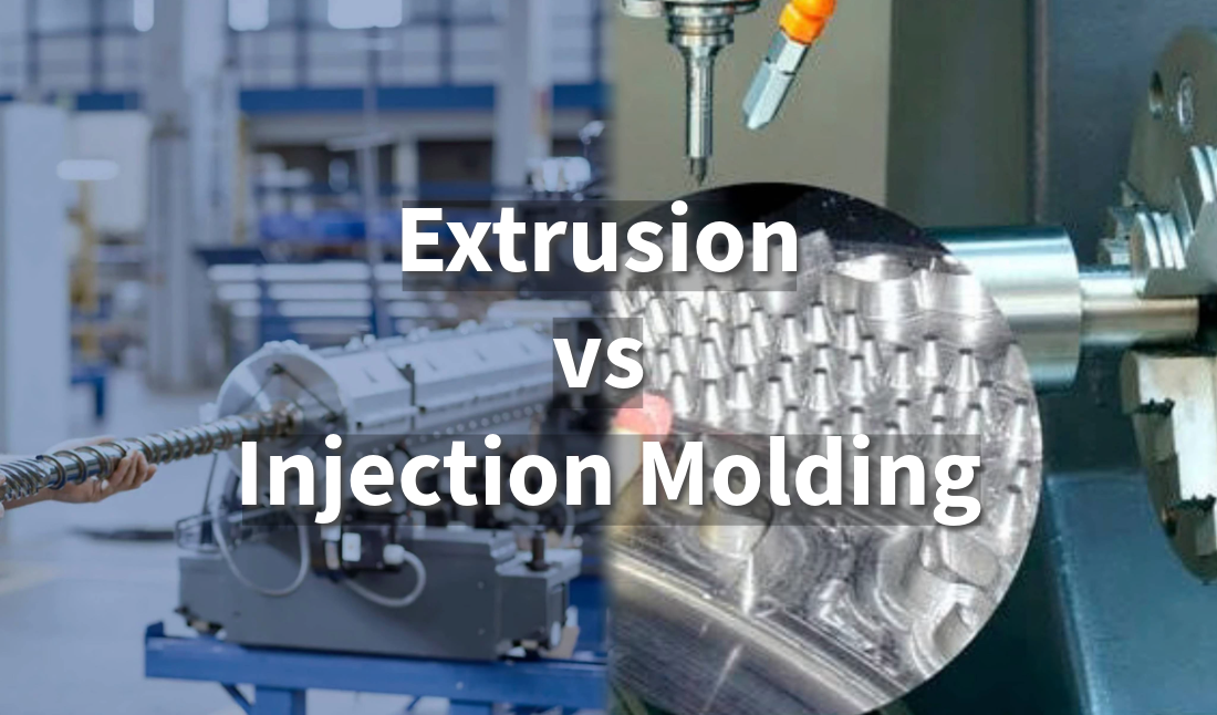 Extrusion vs Injection Molding: A Comparison