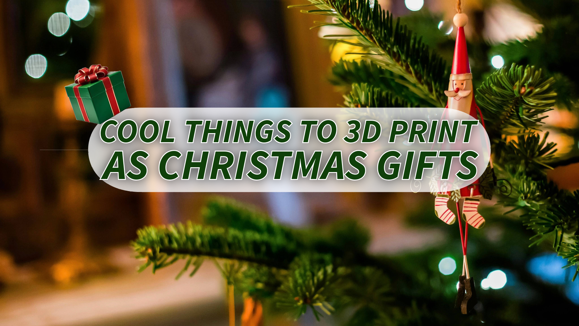 18 Cool Gifts To 3D Print For 2024 Christmas [+Free Models]