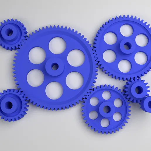 3d printed gears 