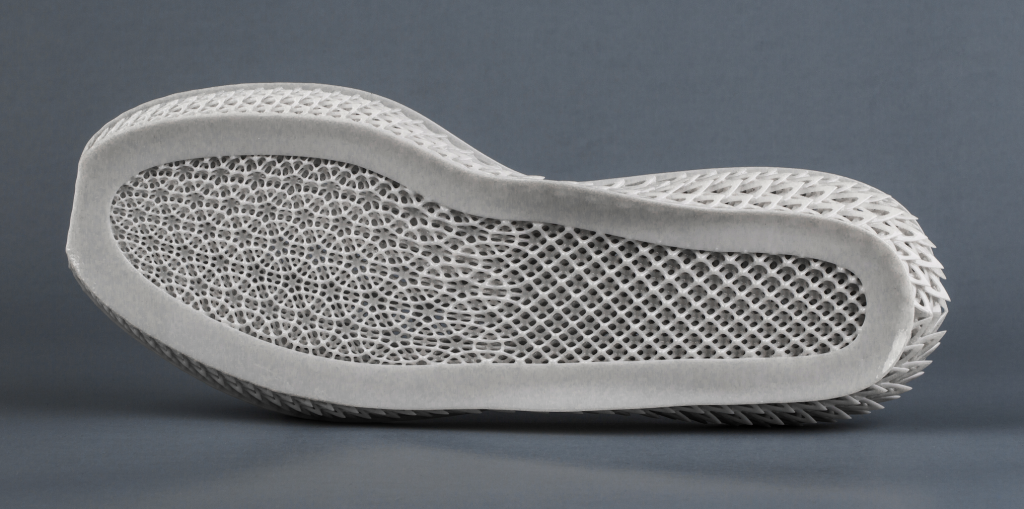 3D printed shoe prototypes