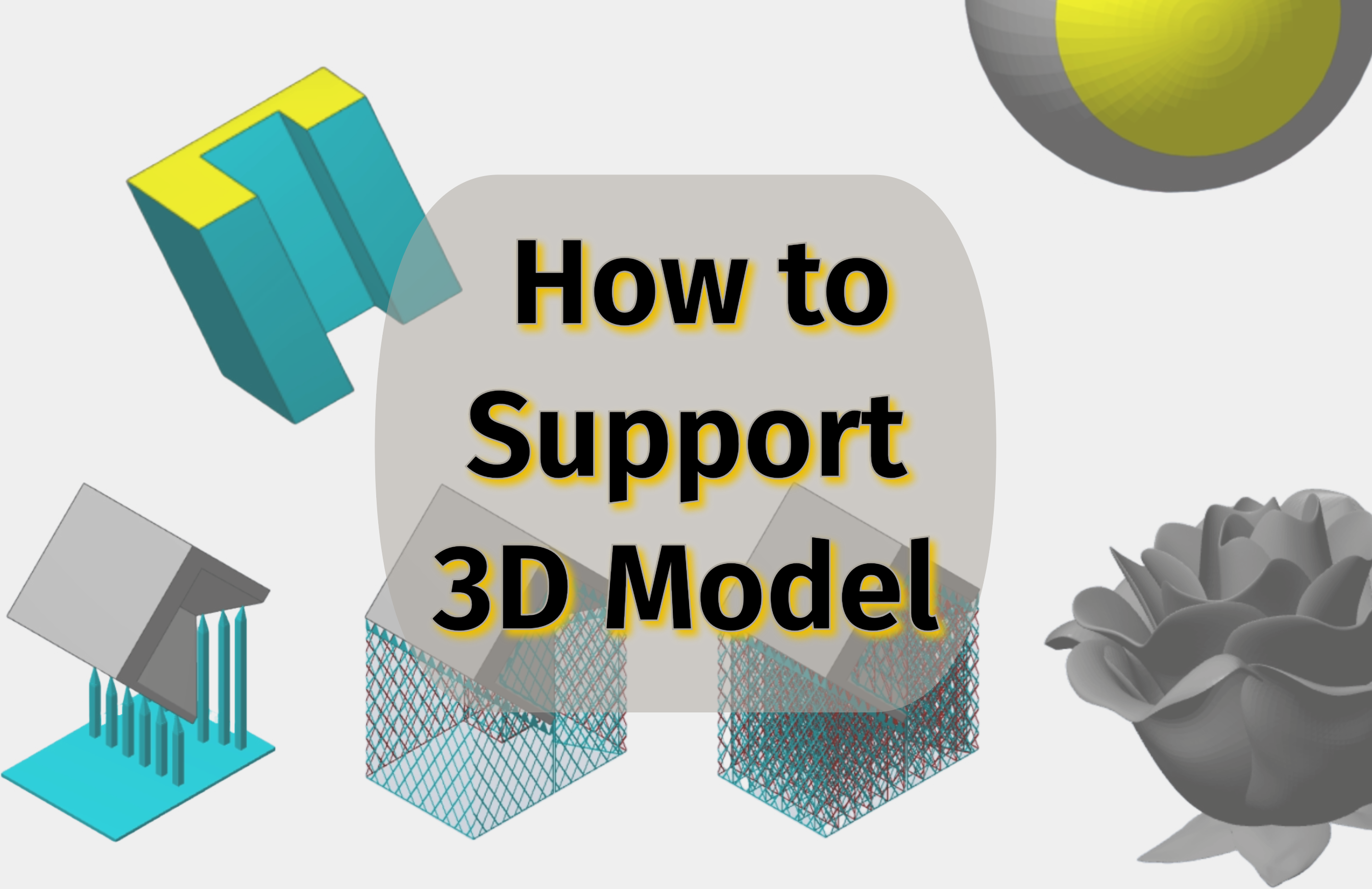 Orienting and Supporting 3D Models in Additive Manufacturing