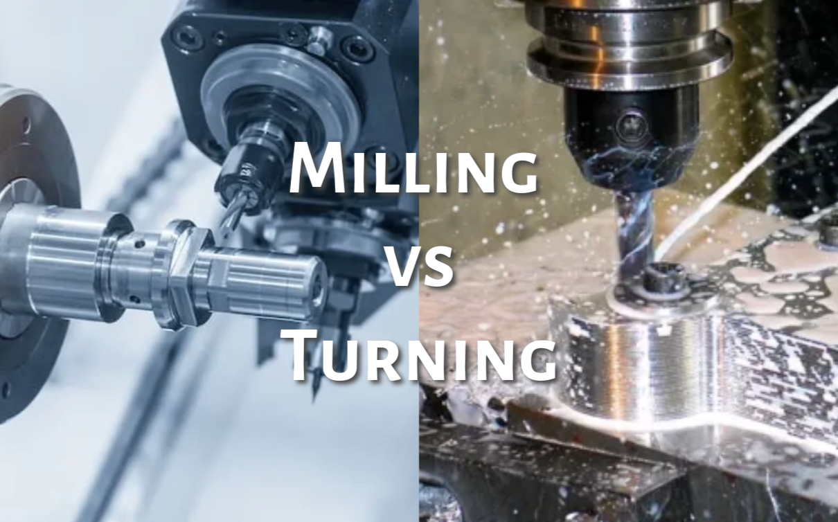 CNC Milling vs. Turning: Processes, Applications, and Pros/Cons