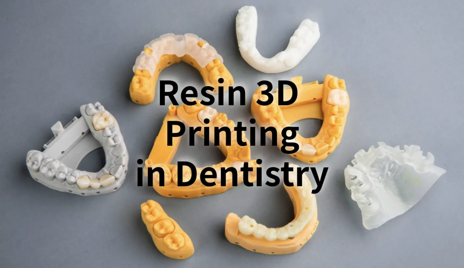 Resin and 3D Printing for Dental Care