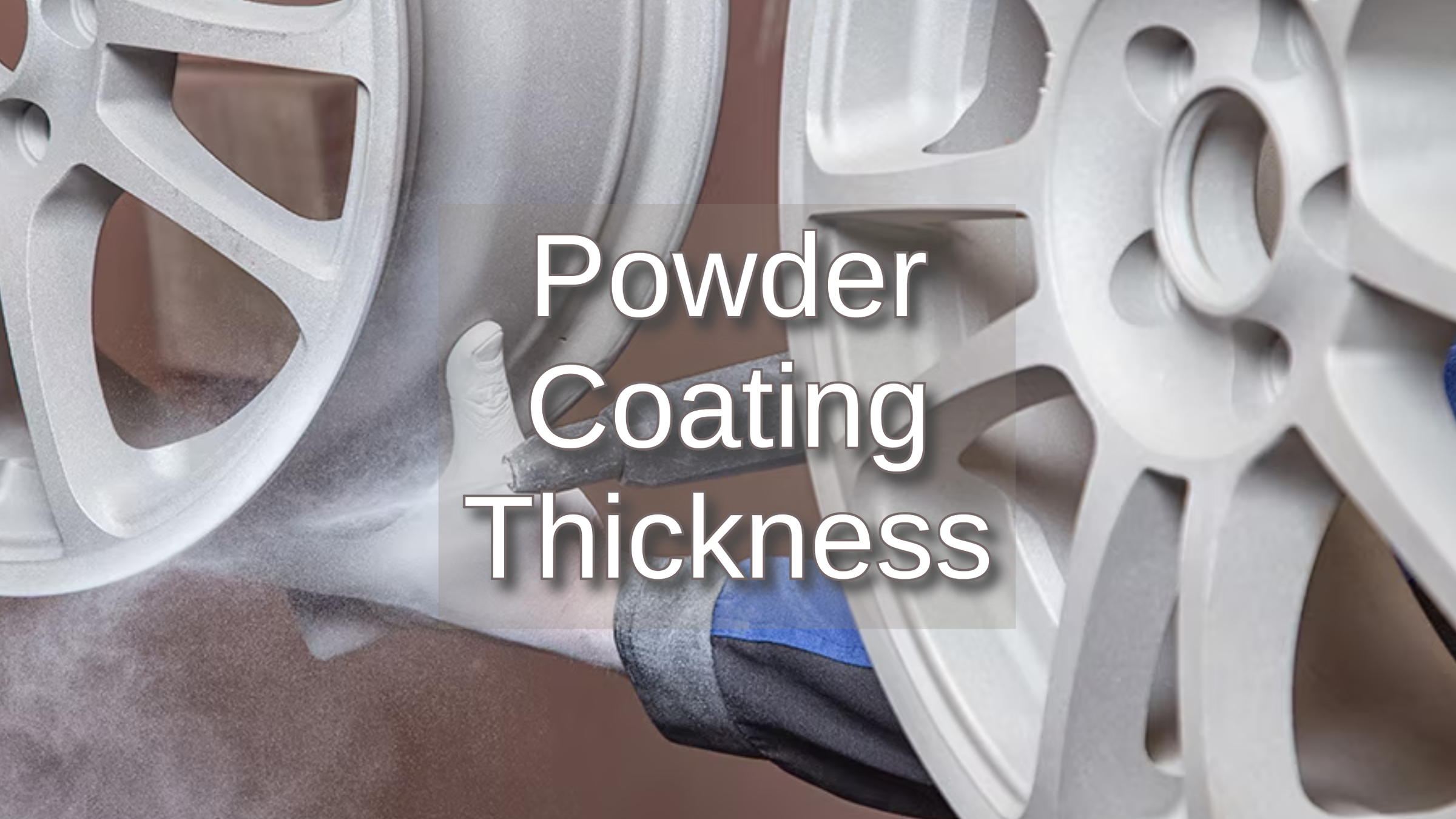 Powder coating thickness