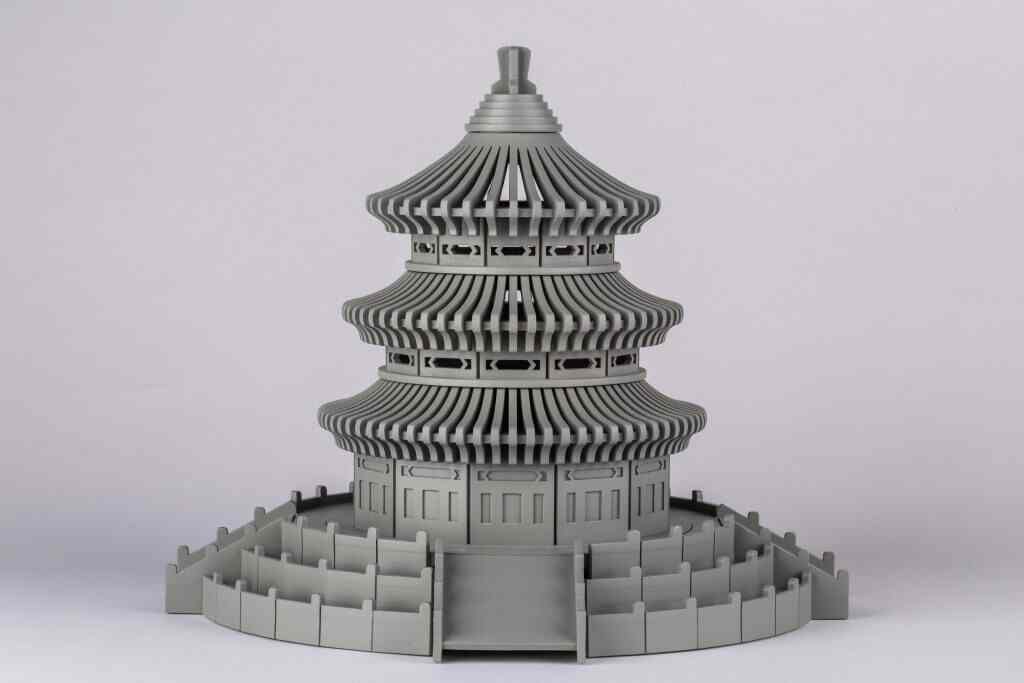 A 3D printed architectural work