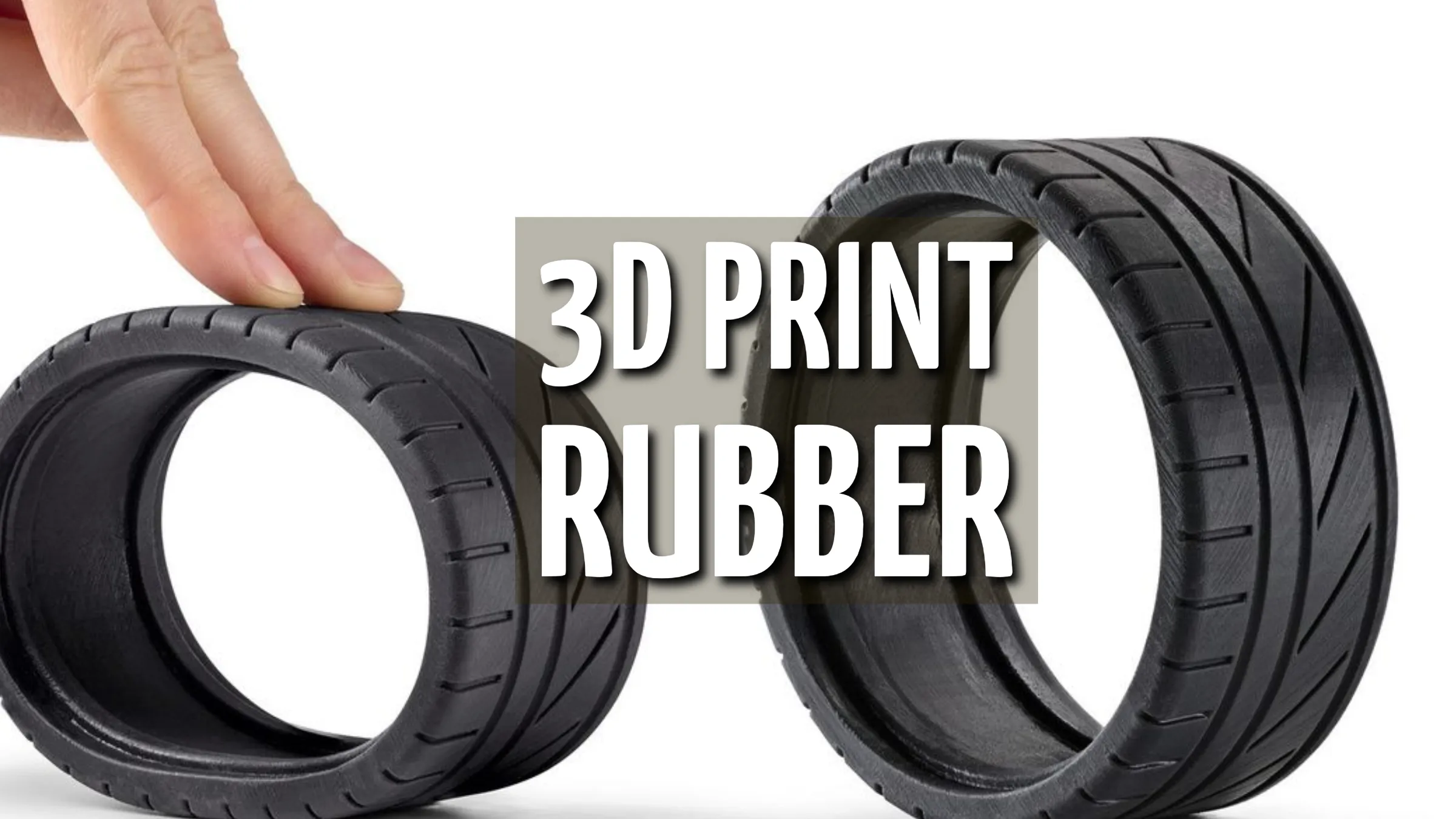 3D Print Rubber: SLA