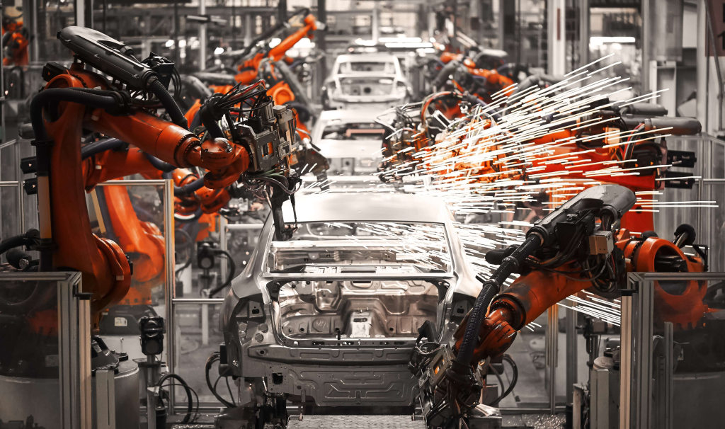 CNC Robotics in the automotive industry