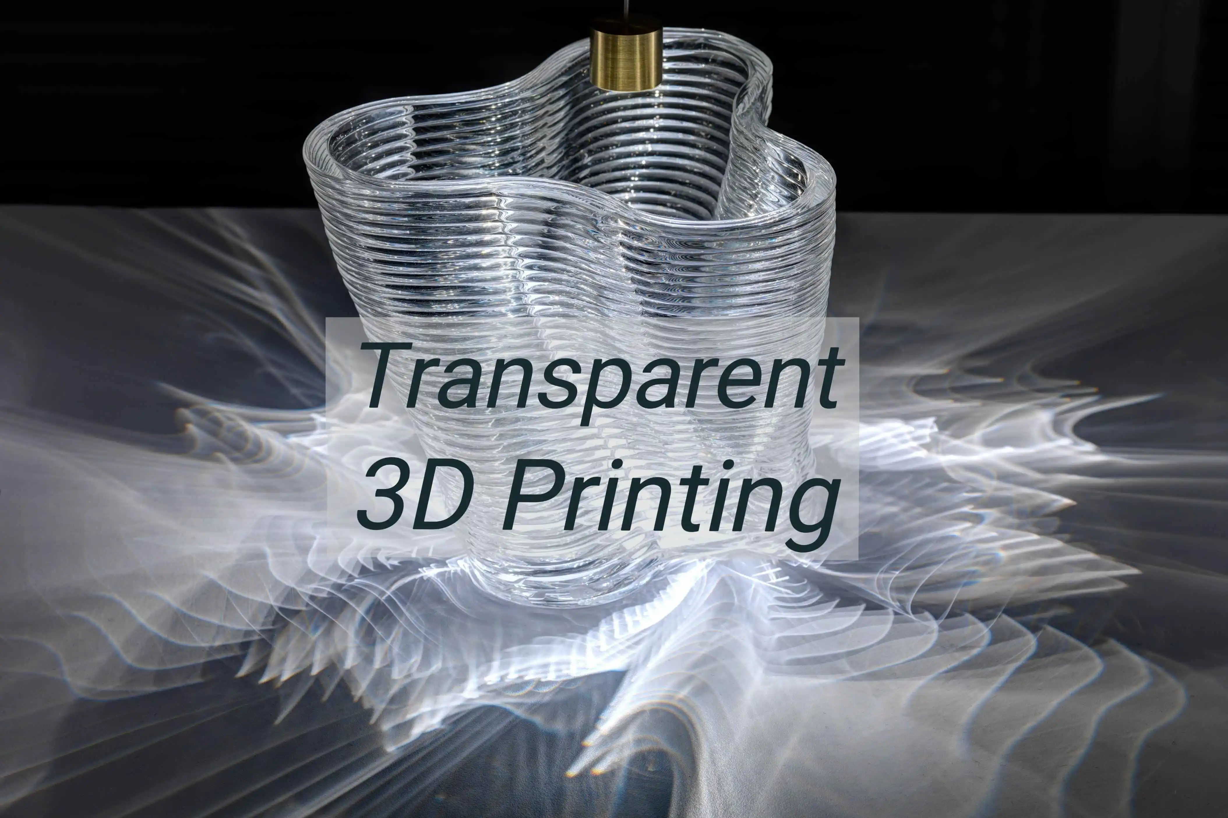 transparent lotus 3d printing