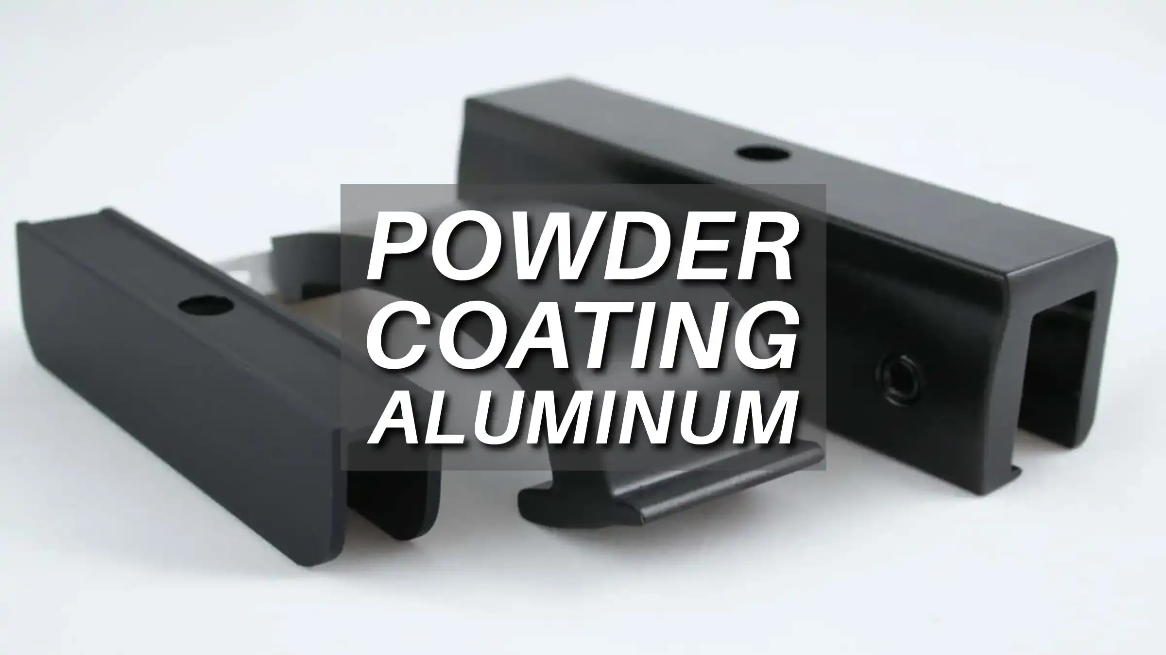Powder coating aluminum