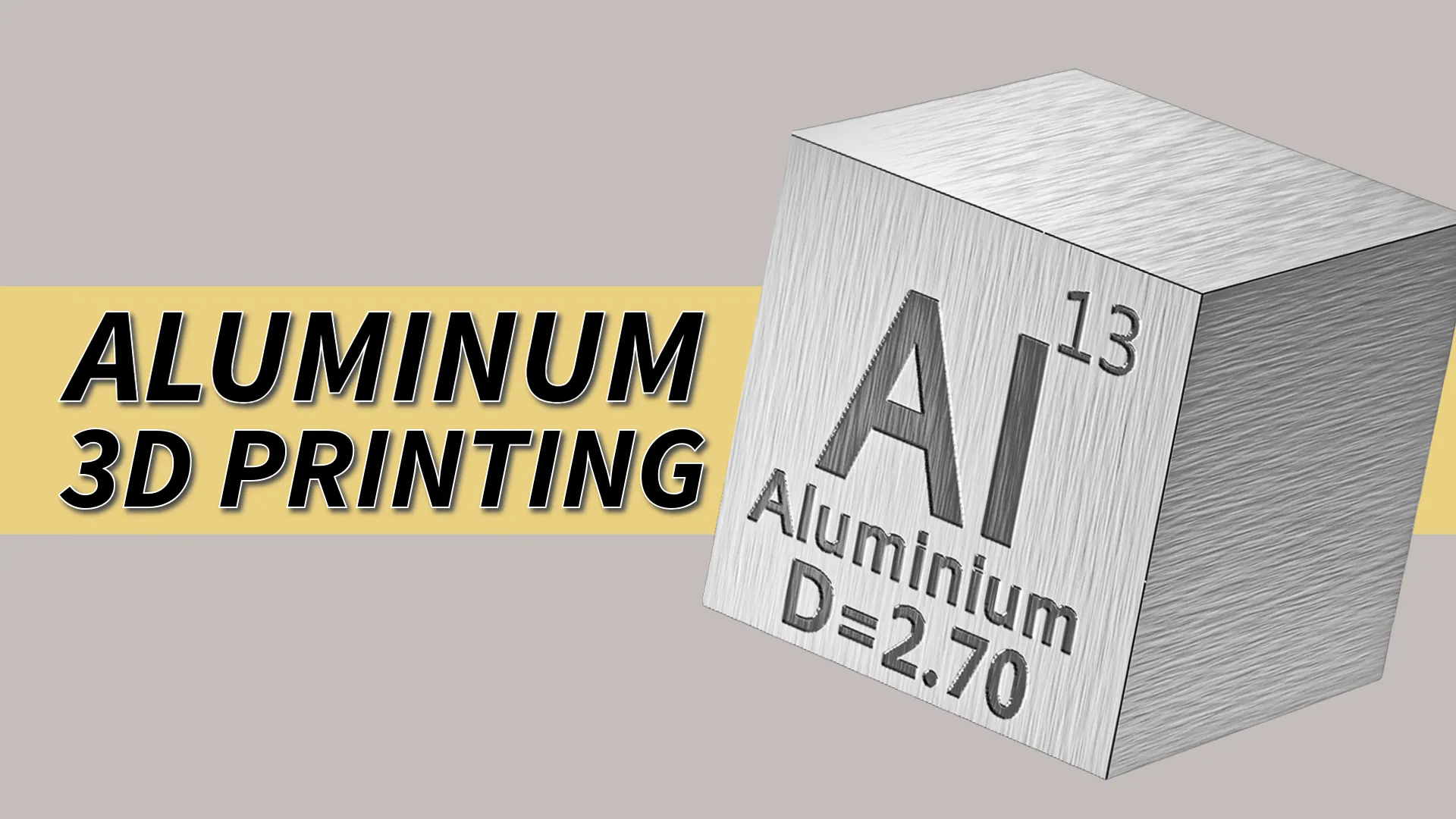 Aluminum 3d printing