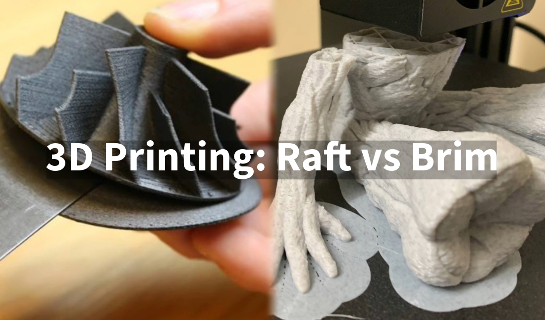 3D Printing: Raft vs Brim