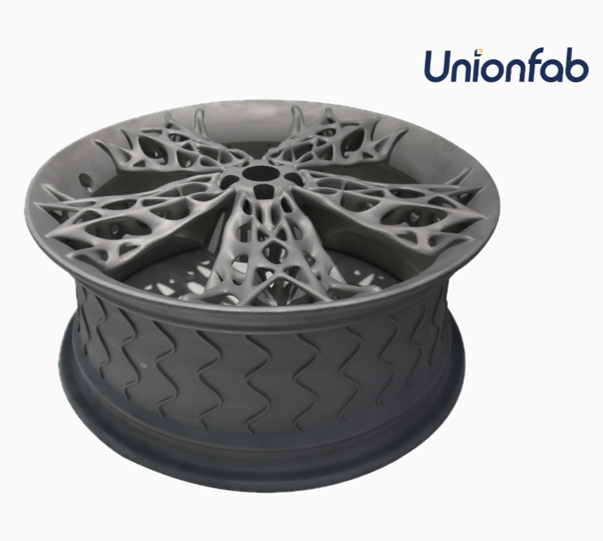 Lightweight SLM Wheel Hub by Unionfab