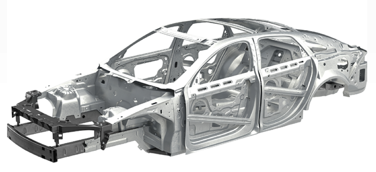 Car Body Structure made with Galvannealed Steel