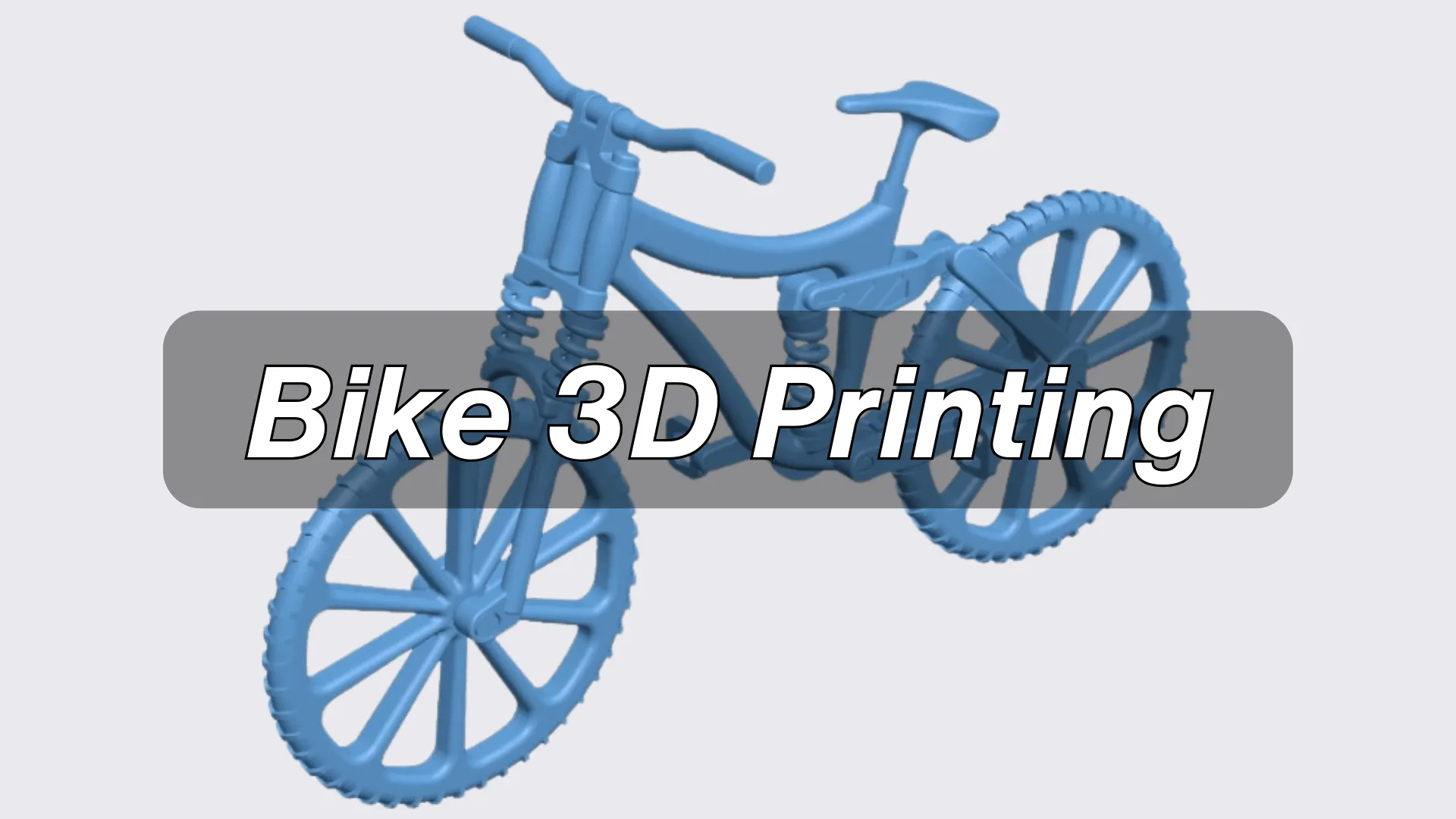 3d printed bike