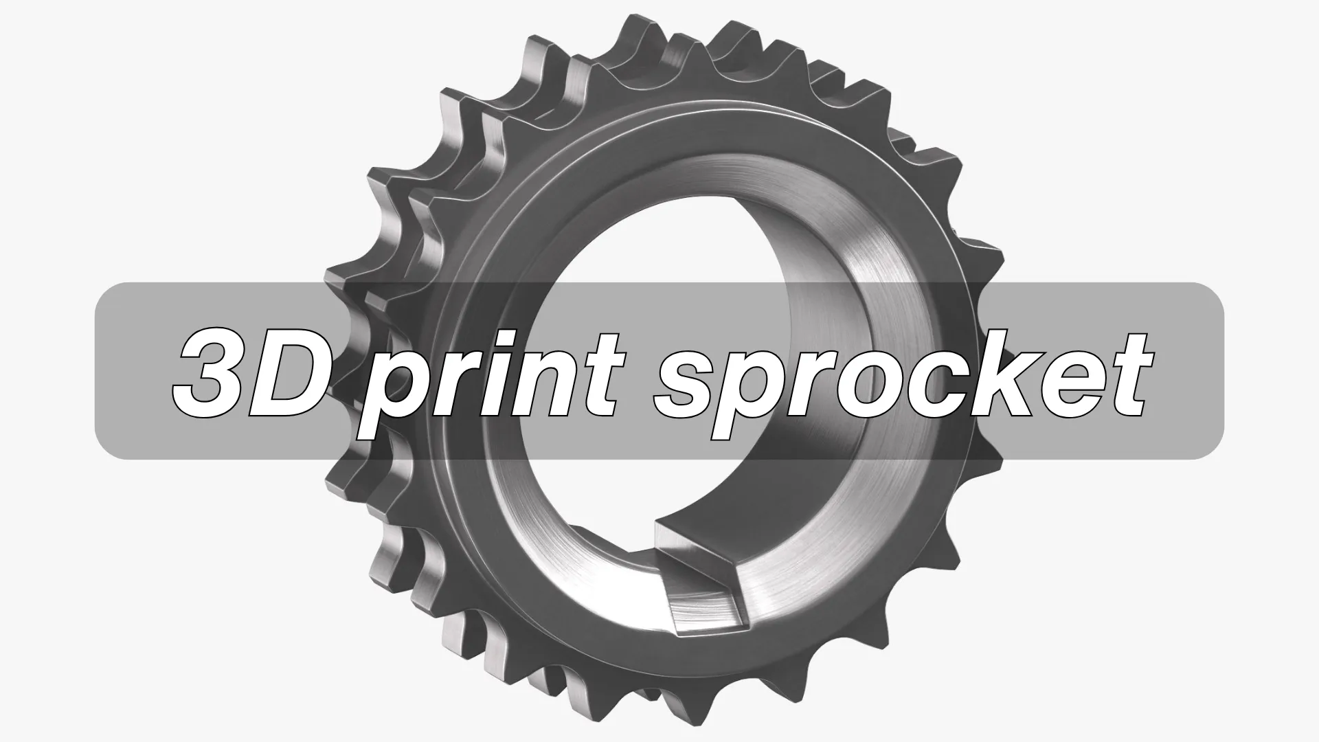 3d print sprocket