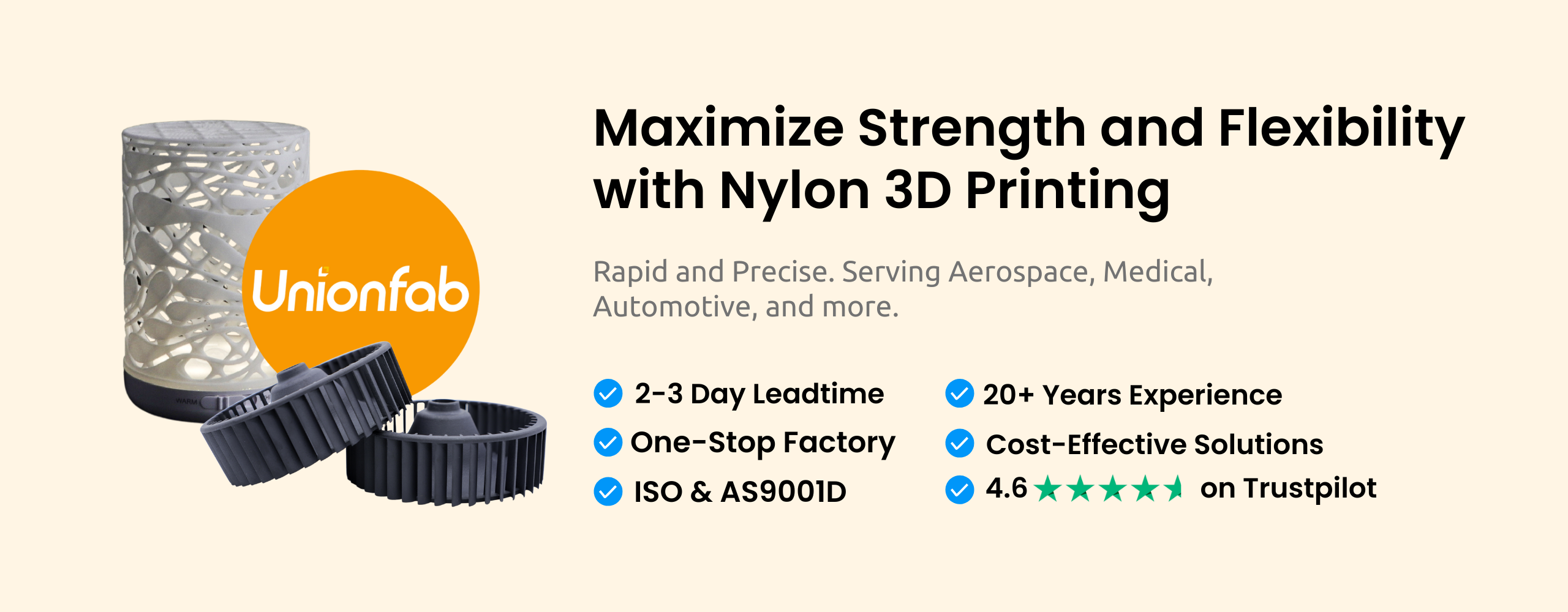 Nylon 3d printing banner