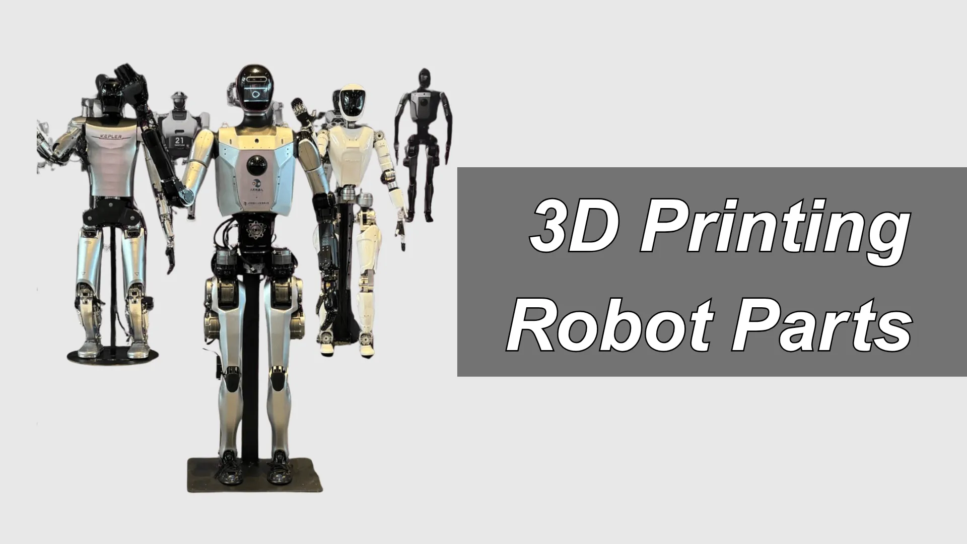 3D Printing Robot Parts