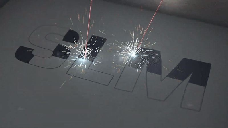 SLM 3d printing process