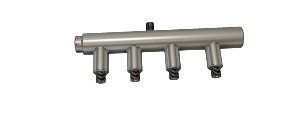 Fuel rail 3D CAD Model