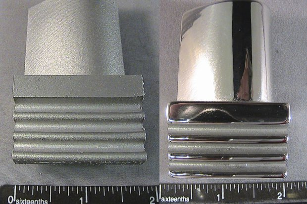 3D prints Mirror Polishing