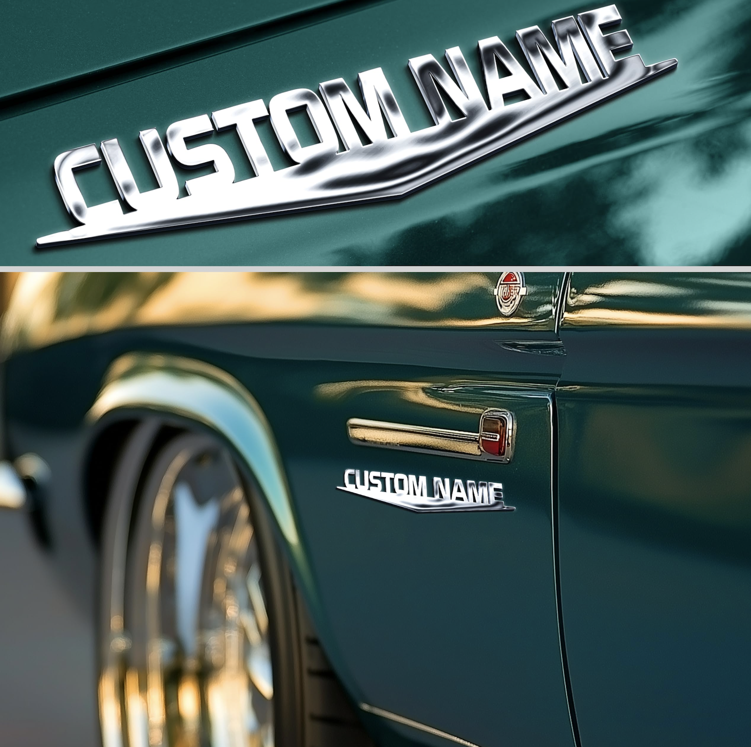 Custom Car Hood Emblems