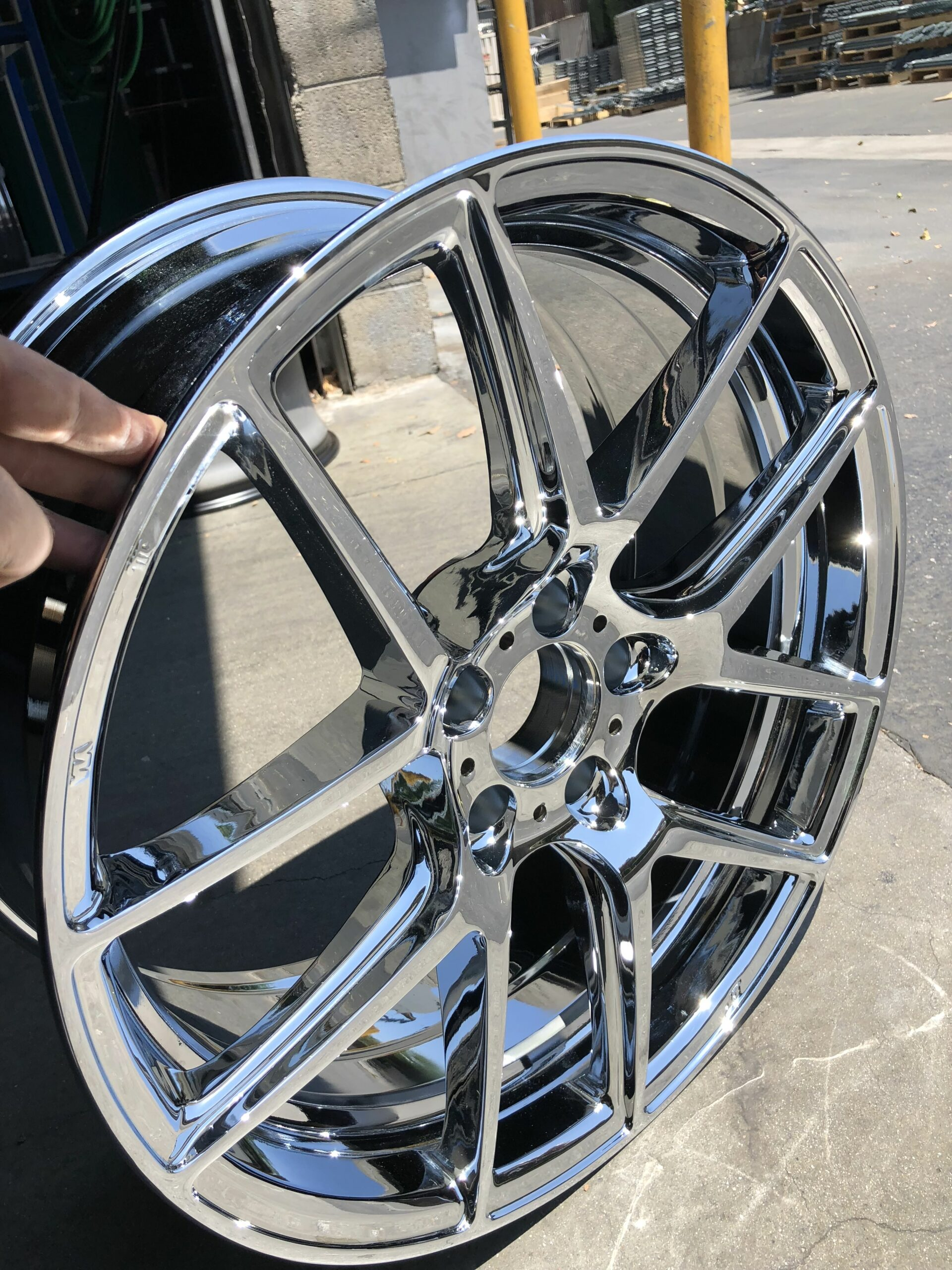 Chrome Powder Coat Wheel
