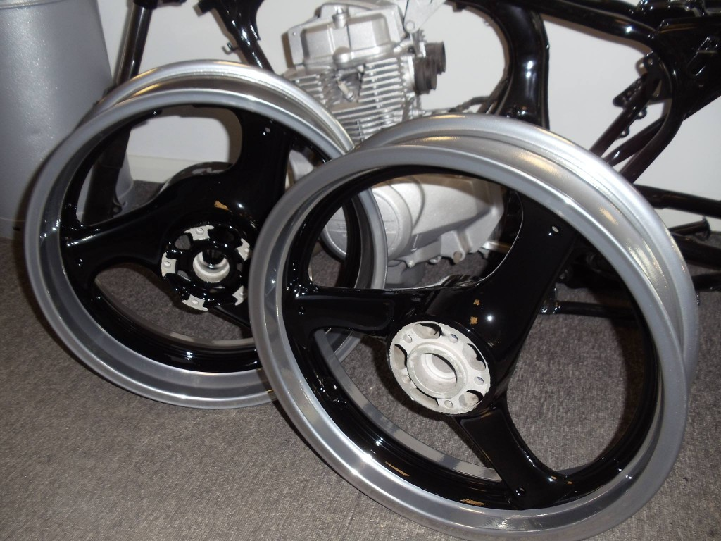 Black Chrome Powder Coat Rims