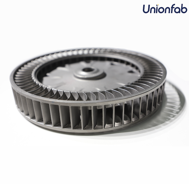 SLM Printed Stainless Steel 316L Wheel Hub by Unionfab