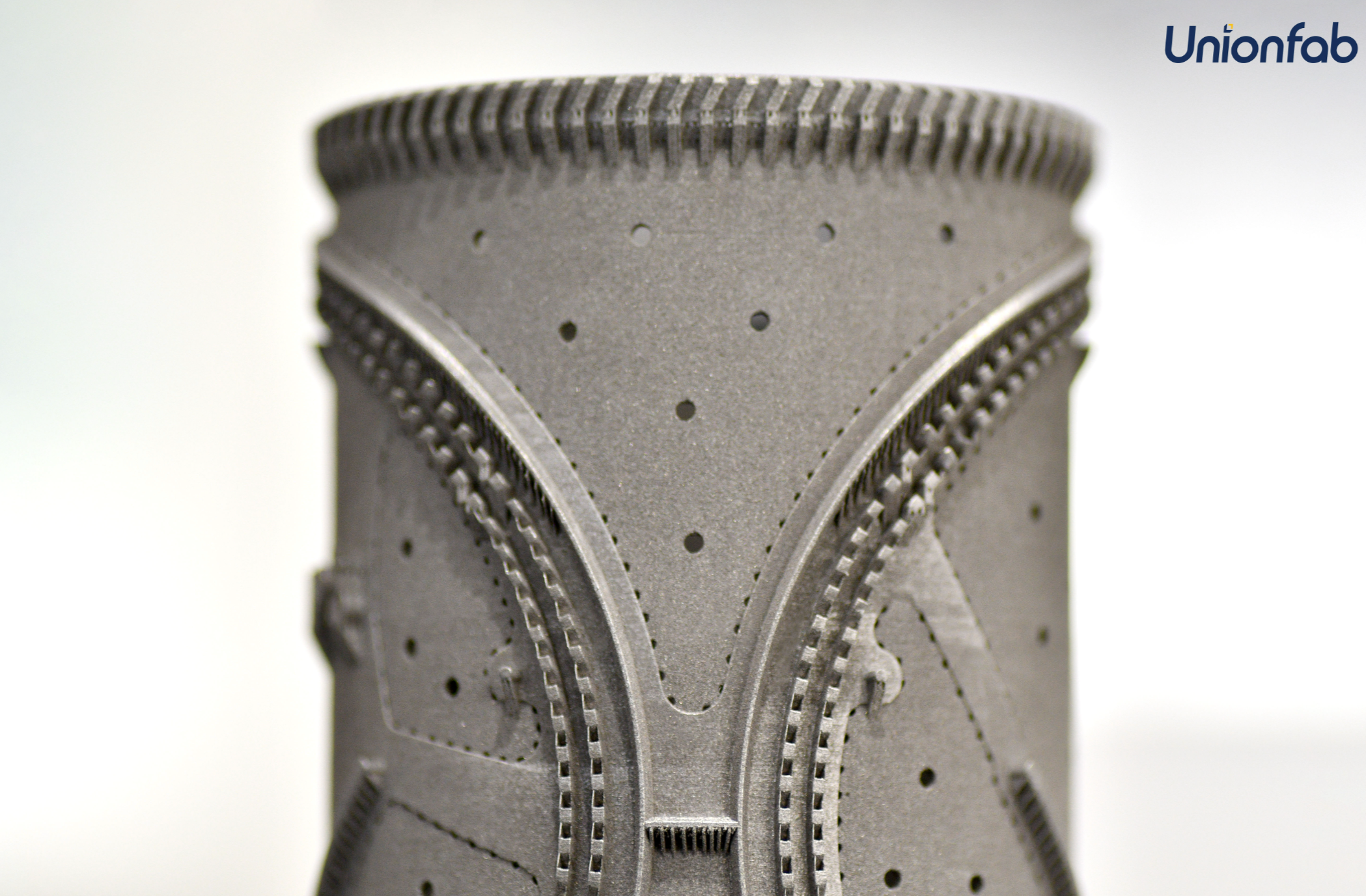 SLM 3D Printed N95 mask mold by Unionfab