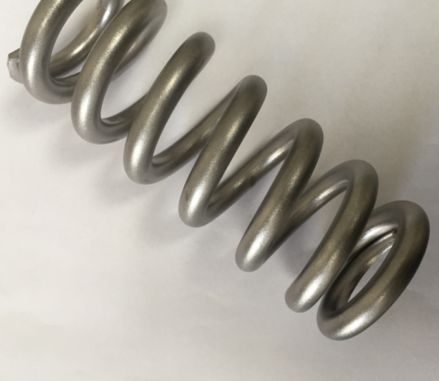 Titanium Springs with Shotblast Natural Titanium Color