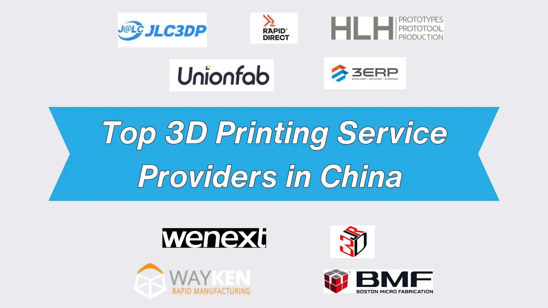 Top 3D Printing Service Providers in China
