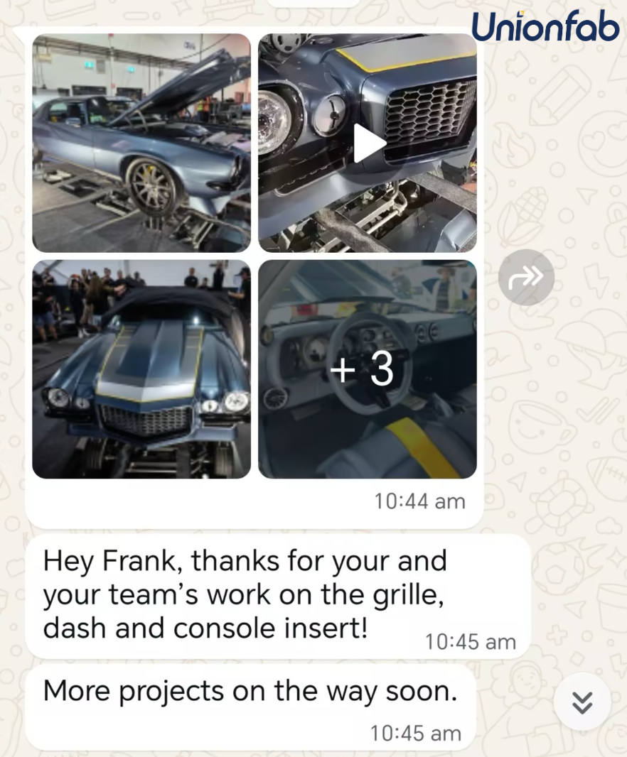 unionfab client feedback