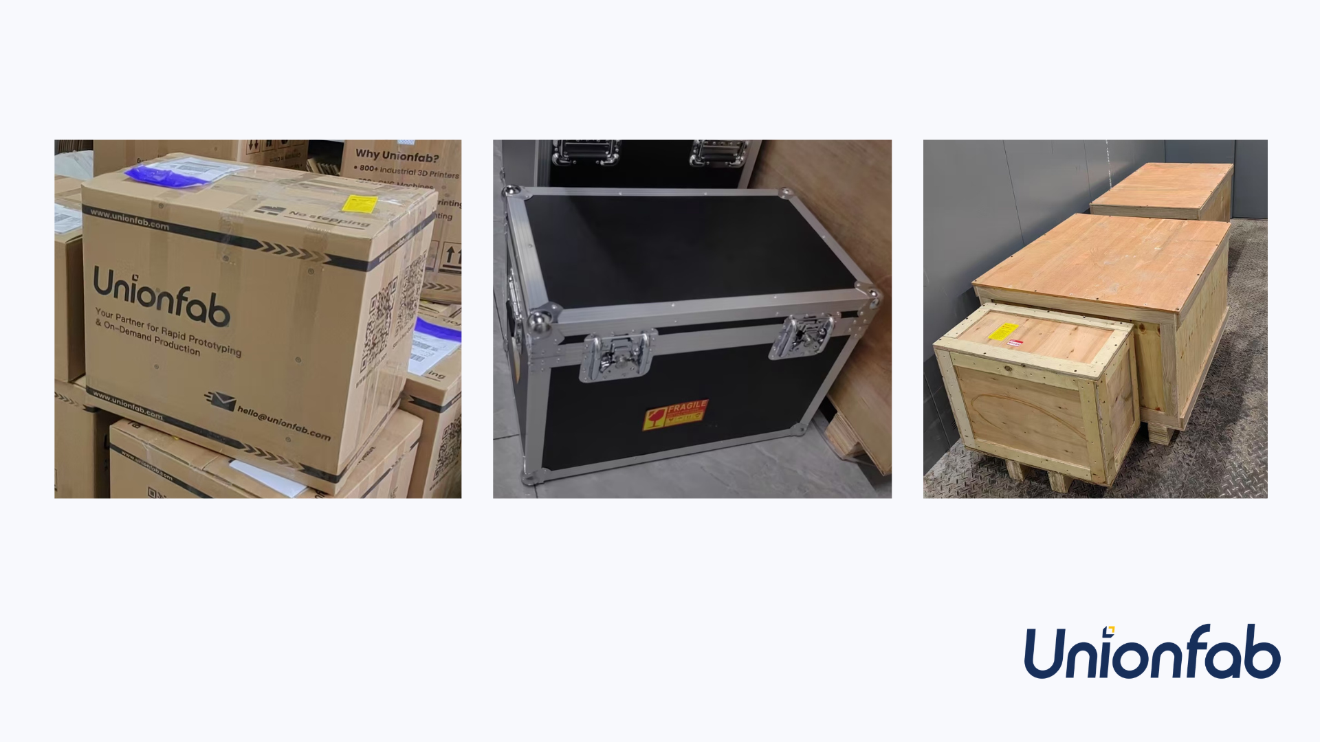 3 Packaging Options Offered by Unionfab