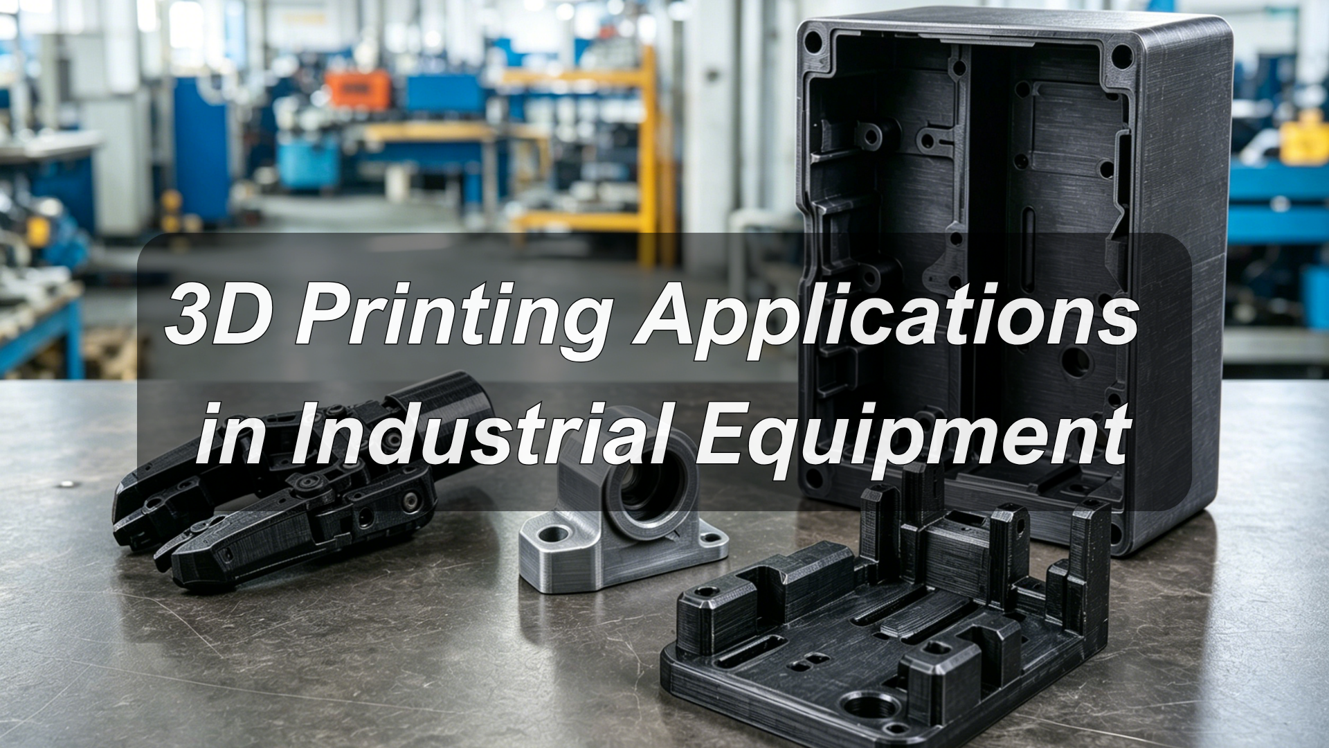 Top 5 Applications of 3D Printing in Industrial Equipment Manufacturing