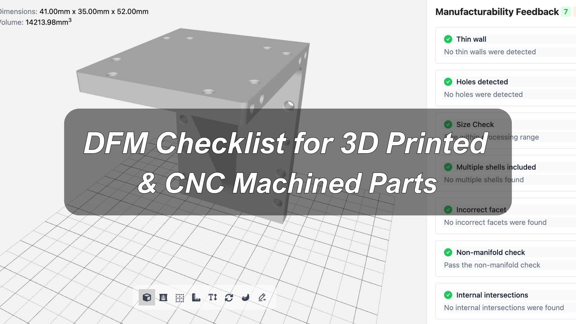 DFM Checklist for 3D Printed & CNC Machined Parts: What Engineering Teams Should Review Before Manufacturing