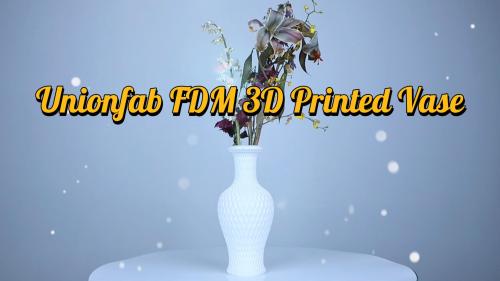 FDM 3D Printing, 3D printed vase